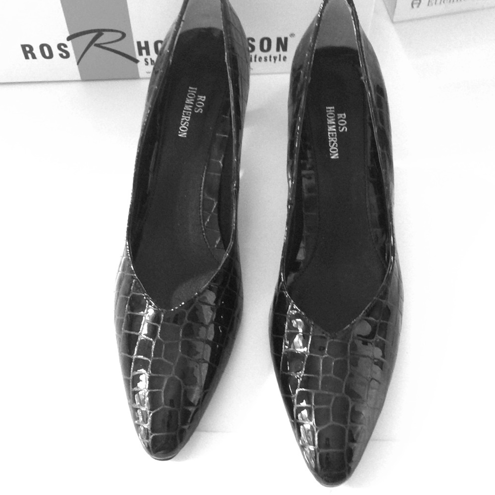 New Ros Hommerson leather heels 8N